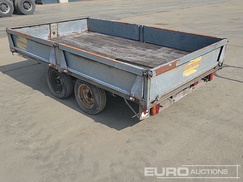 Bateson Trailers 2 Ton Twin Axle Dropside Plant Trailer - Remolque porta maquinaria: foto 3 Bateson Trailers 2 Ton Twin Axle Dropside Plant Trailer - Remolque porta maquinaria: foto 3