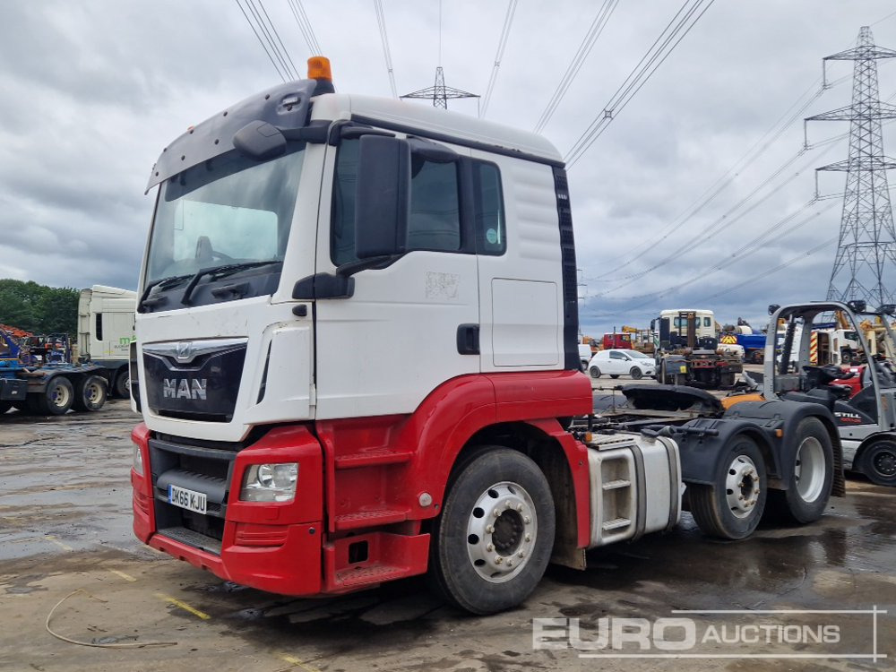 2017 MAN 6x2 Midlift, Tipping Gear, 3 Way Camera, Automatic Gearbox (Reg. Docs. & Plating Certificate Available) (Non Runner) - Cabeza tractora: foto 1 2017 MAN 6x2 Midlift, Tipping Gear, 3 Way Camera, Automatic Gearbox (Reg. Docs. & Plating Certificate Available) (Non Runner) - Cabeza tractora: foto 1