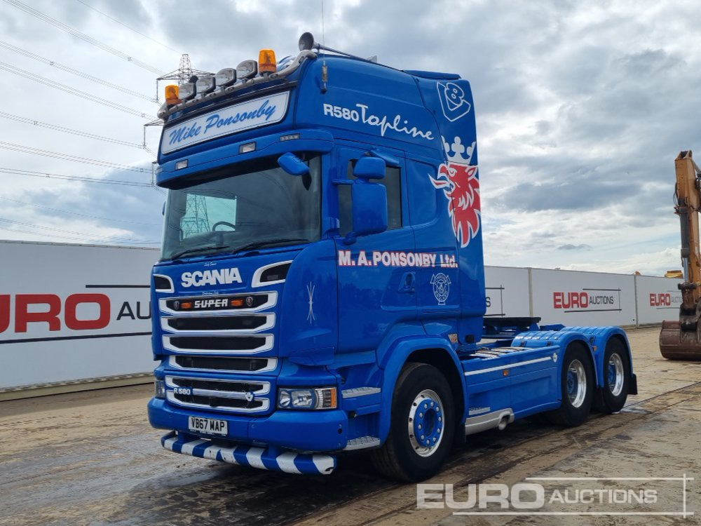 2017 Scania R580 - Cabeza tractora: foto 1 2017 Scania R580 - Cabeza tractora: foto 1