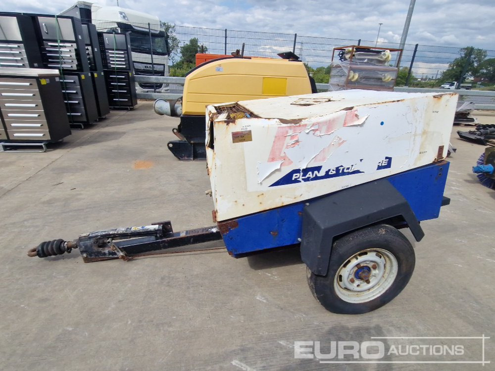 Compair Single Axle Compressor (Parts Missing) - Compresor de aire: foto 2 Compair Single Axle Compressor (Parts Missing) - Compresor de aire: foto 2