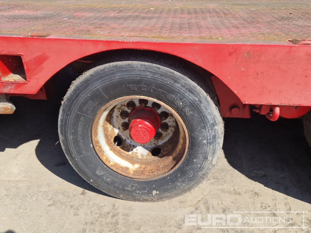 Semirremolque góndola rebajadas ES-GE 6 Axle Step Frame Extendable Low Loader Trailer, 4 Axle Steer, Air Brakes, Auto Lube: foto 10
