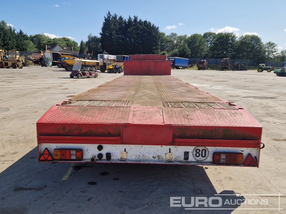 ES-GE 6 Axle Step Frame Extendable Low Loader Trailer, 4 Axle Steer, Air Brakes, Auto Lube - Semirremolque góndola rebajadas: foto 4 ES-GE 6 Axle Step Frame Extendable Low Loader Trailer, 4 Axle Steer, Air Brakes, Auto Lube - Semirremolque góndola rebajadas: foto 4