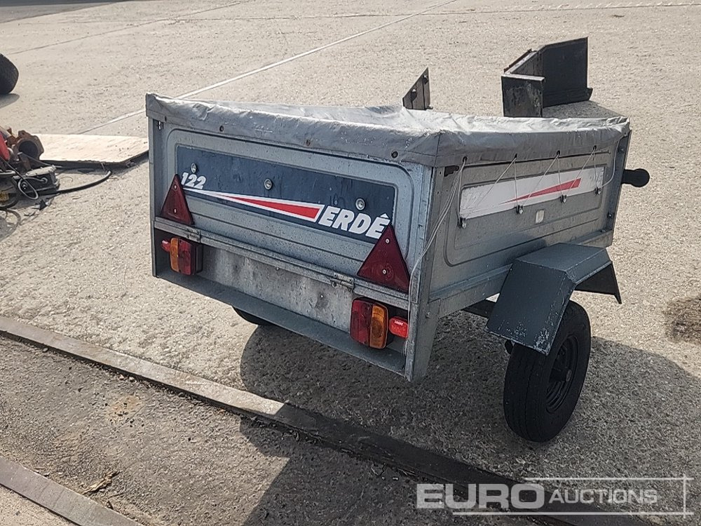 Erde 122 400Kg 4' x 3' Single Axle Tipping Trailer - Remolque porta maquinaria: foto 5 Erde 122 400Kg 4' x 3' Single Axle Tipping Trailer - Remolque porta maquinaria: foto 5