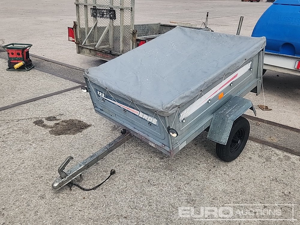 Erde 122 400Kg 4' x 3' Single Axle Tipping Trailer - Remolque porta maquinaria: foto 1 Erde 122 400Kg 4' x 3' Single Axle Tipping Trailer - Remolque porta maquinaria: foto 1