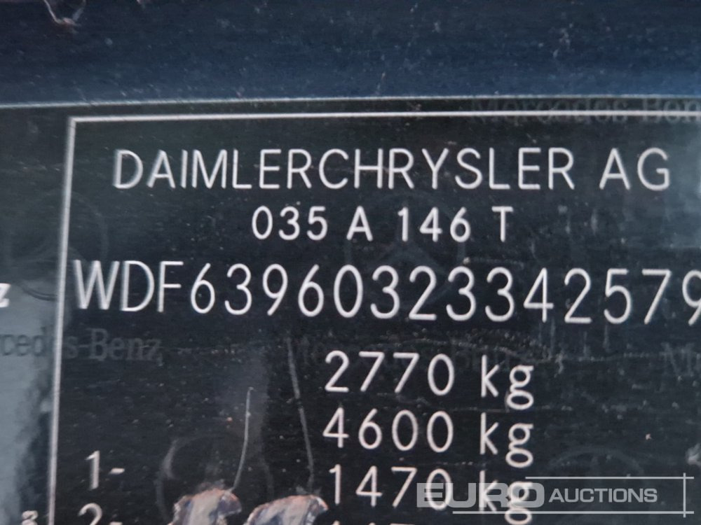 Furgoneta 2007 Mercedes Vito: foto 32