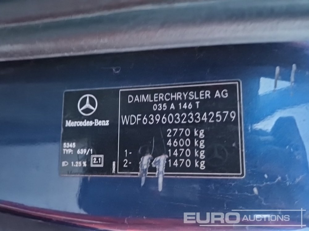 Furgoneta 2007 Mercedes Vito: foto 31