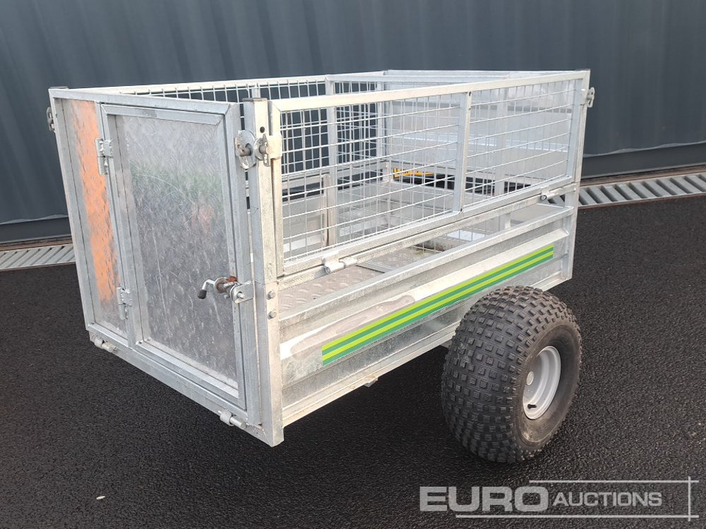 Remolque porta maquinaria Galvanised Sheep Trailer to suit Quad: foto 14