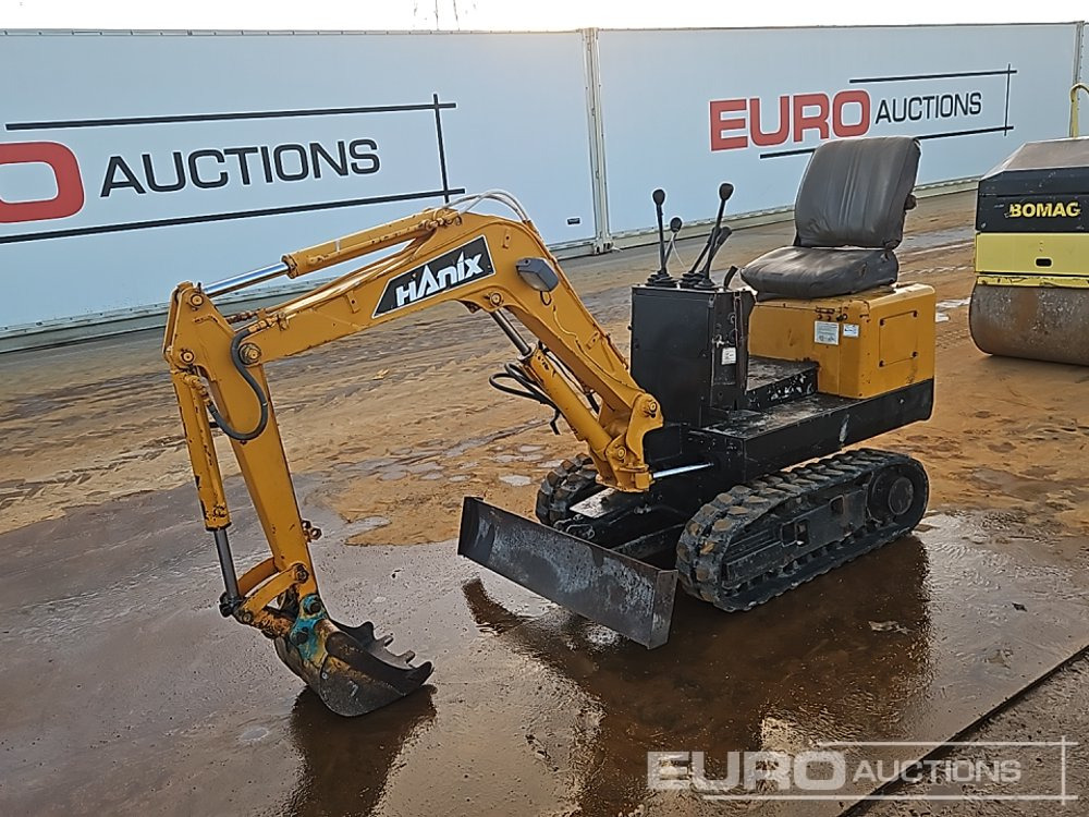 Hanix Rubber Tracks, Blade, Offset - Miniexcavadora: foto 2 Hanix Rubber Tracks, Blade, Offset - Miniexcavadora: foto 2