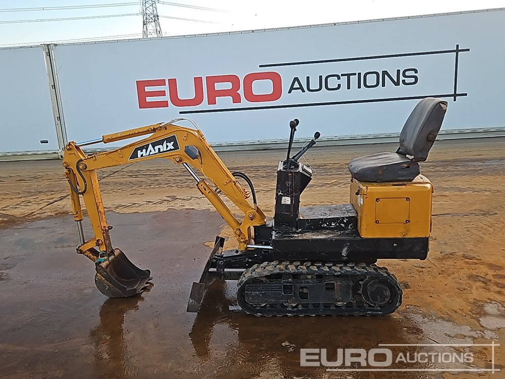 Hanix Rubber Tracks, Blade, Offset - Miniexcavadora: foto 3 Hanix Rubber Tracks, Blade, Offset - Miniexcavadora: foto 3