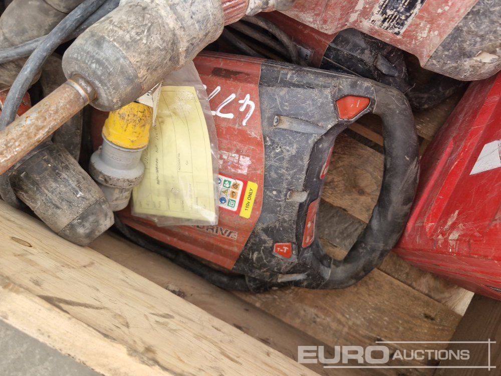 Equipo de construcción Hilti 110 Volt TE1000 Breaker (5 of), TE80 Hammer Drill/Breaker (2 of), TE60 Hammer Drill/Breaker (2 of): foto 11