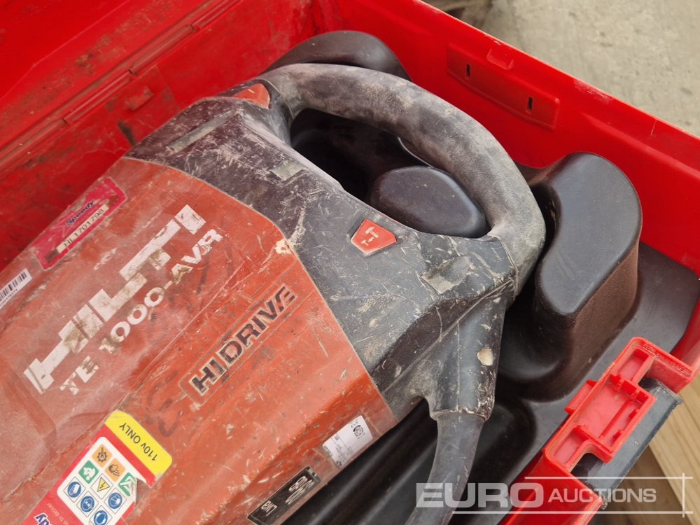 Equipo de construcción Hilti 110 Volt TE1000 Breaker (5 of), TE80 Hammer Drill/Breaker (2 of), TE60 Hammer Drill/Breaker (2 of): foto 21