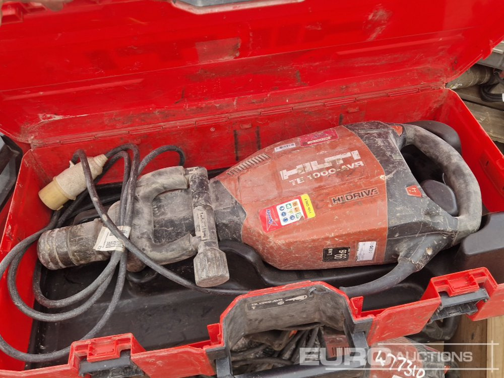 Equipo de construcción Hilti 110 Volt TE1000 Breaker (5 of), TE80 Hammer Drill/Breaker (2 of), TE60 Hammer Drill/Breaker (2 of): foto 19