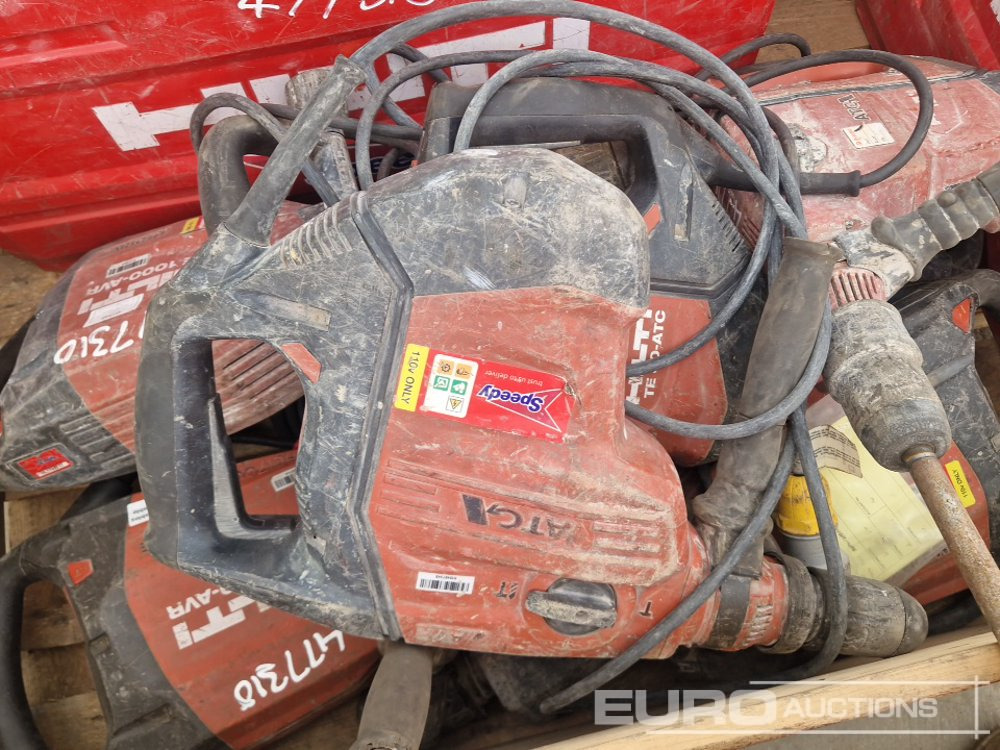 Equipo de construcción Hilti 110 Volt TE1000 Breaker (5 of), TE80 Hammer Drill/Breaker (2 of), TE60 Hammer Drill/Breaker (2 of): foto 12
