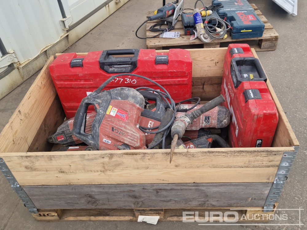 Equipo de construcción Hilti 110 Volt TE1000 Breaker (5 of), TE80 Hammer Drill/Breaker (2 of), TE60 Hammer Drill/Breaker (2 of): foto 8