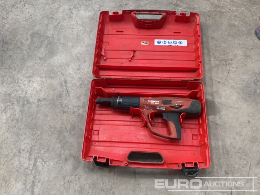 Hilti DX460 Nail Gun (Body & Case Only) - Equipo de construcción: foto 3 Hilti DX460 Nail Gun (Body & Case Only) - Equipo de construcción: foto 3