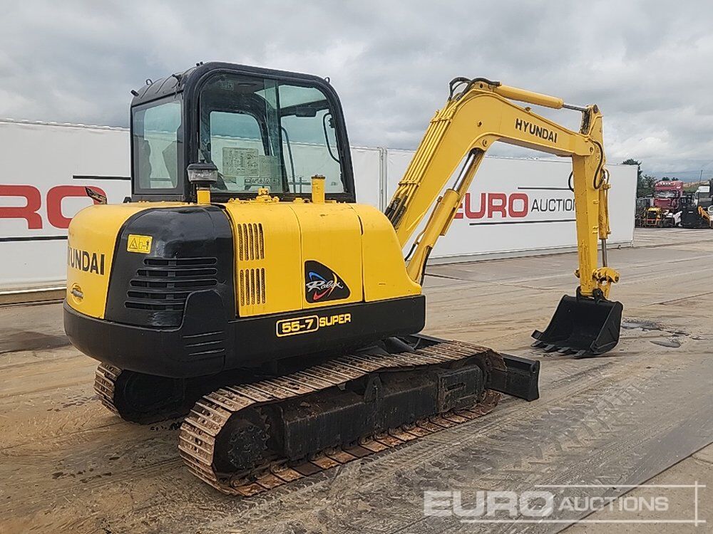 Hyundai R55-7 - Miniexcavadora: foto 5 Hyundai R55-7 - Miniexcavadora: foto 5