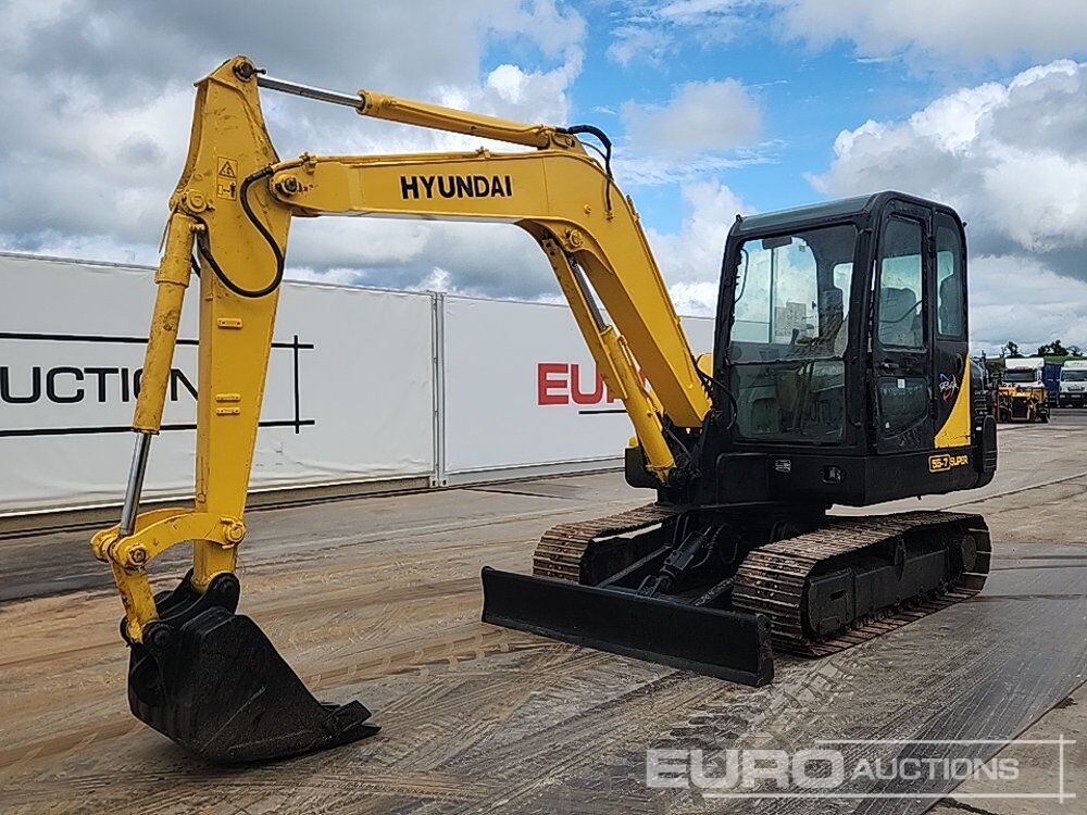 Hyundai R55-7 - Miniexcavadora: foto 1 Hyundai R55-7 - Miniexcavadora: foto 1
