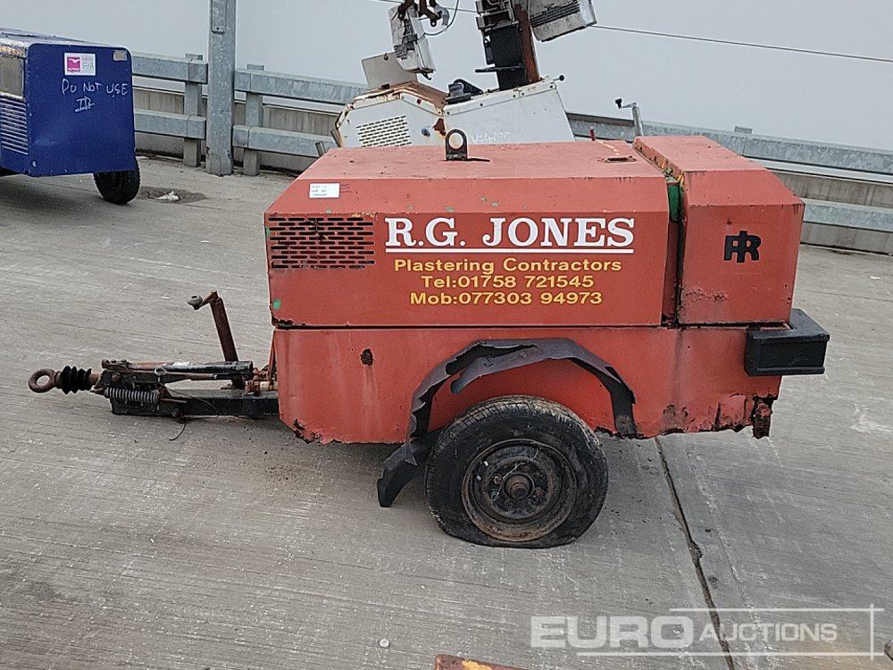 Ingersol Rand Single Axle Compressor - Compresor de aire: foto 2 Ingersol Rand Single Axle Compressor - Compresor de aire: foto 2