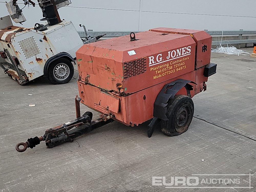 Ingersol Rand Single Axle Compressor - Compresor de aire: foto 1 Ingersol Rand Single Axle Compressor - Compresor de aire: foto 1