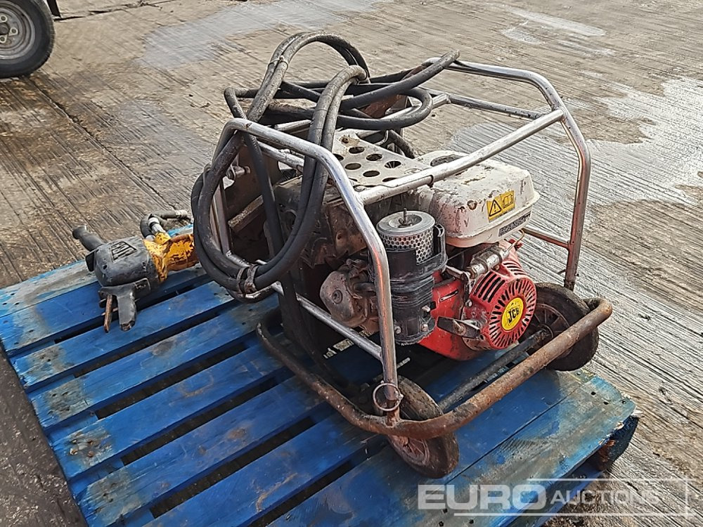 JCB Hydraulic Powerpack, Hoses & Hand Held Breaker - Construcción de carreteras: foto 3 JCB Hydraulic Powerpack, Hoses & Hand Held Breaker - Construcción de carreteras: foto 3