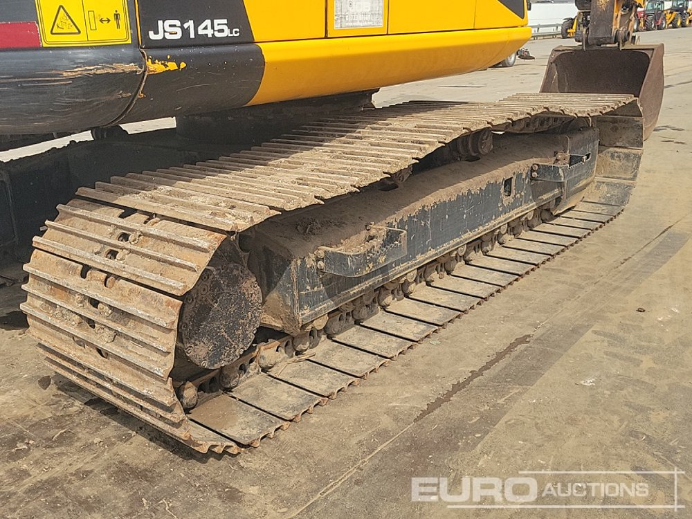 Excavadora de cadenas JCB JS145 LC: foto 13