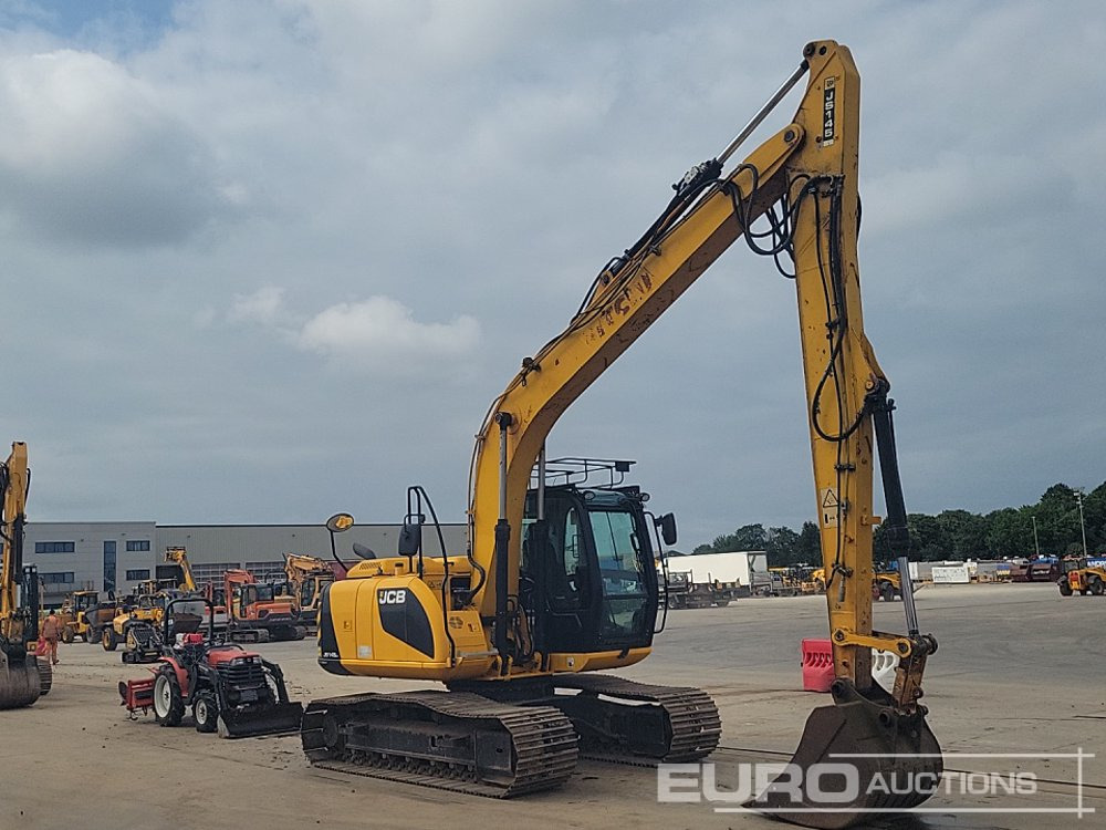 Excavadora de cadenas JCB JS145 LC: foto 7