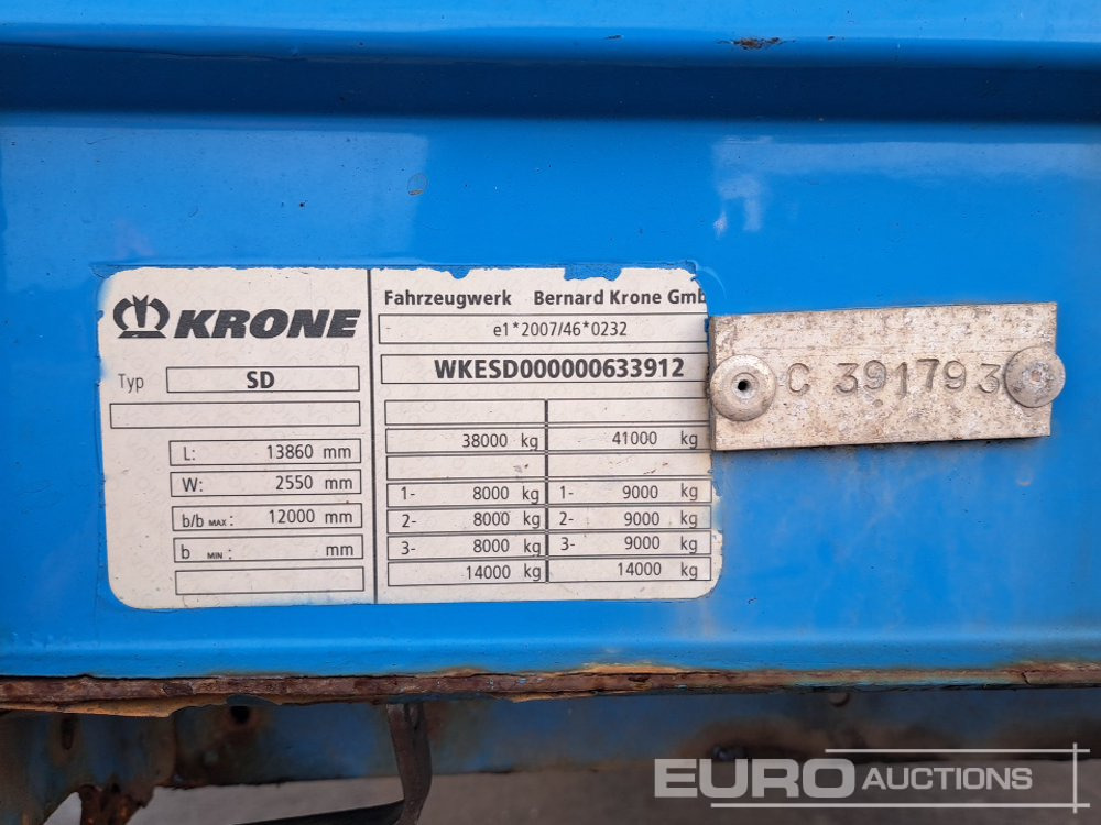 Semirremolque lona Krone SD: foto 16