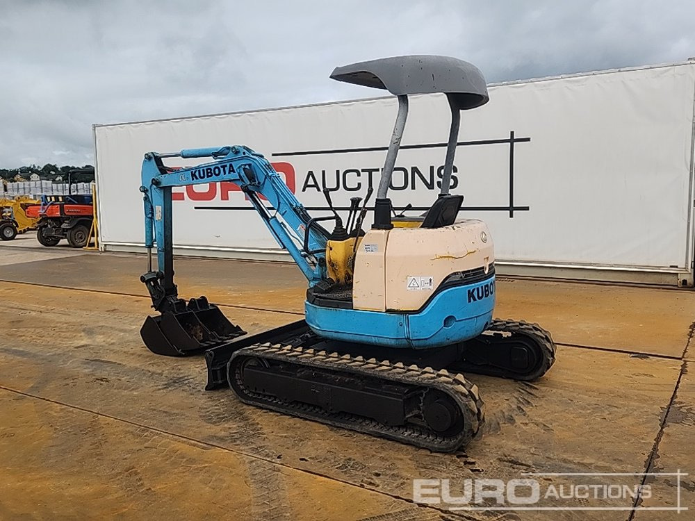 Kubota U-20 Rubber Tracks, Blade, Offset, QH, Expanding Undercarriage - Miniexcavadora: foto 3 Kubota U-20 Rubber Tracks, Blade, Offset, QH, Expanding Undercarriage - Miniexcavadora: foto 3