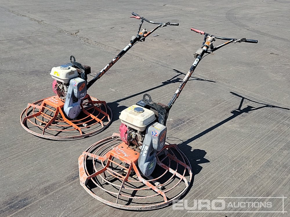 MBW Concrete Power Float, Honda Engine (2 of) - Construcción de carreteras: foto 1 MBW Concrete Power Float, Honda Engine (2 of) - Construcción de carreteras: foto 1