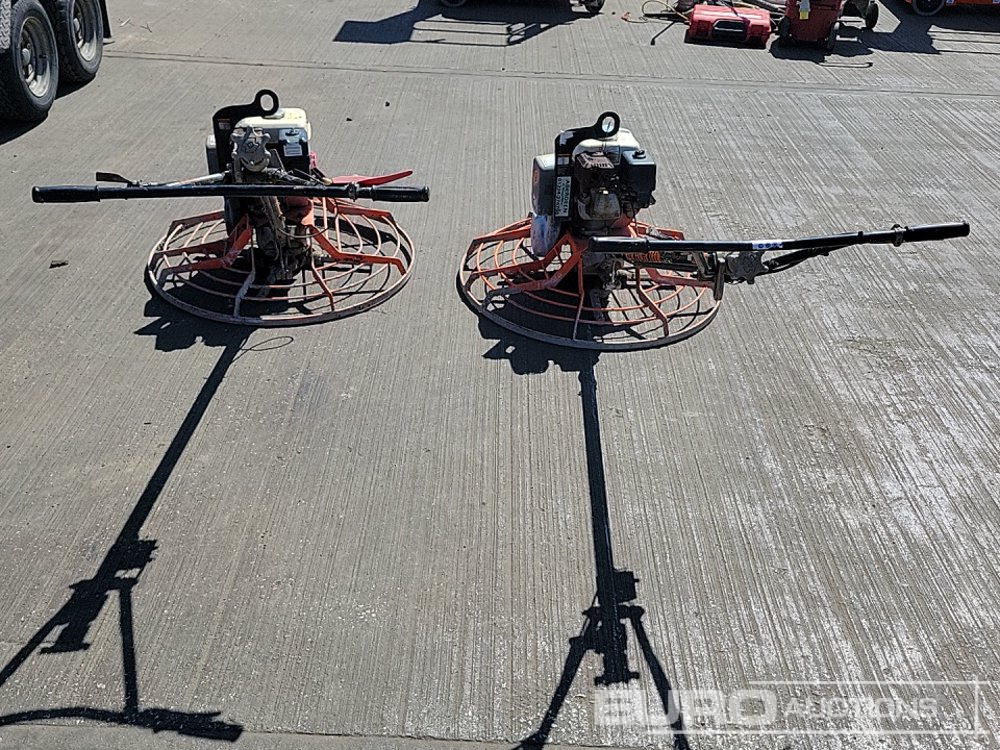 MBW Concrete Power Float, Honda Engine (2 of) - Construcción de carreteras: foto 4 MBW Concrete Power Float, Honda Engine (2 of) - Construcción de carreteras: foto 4