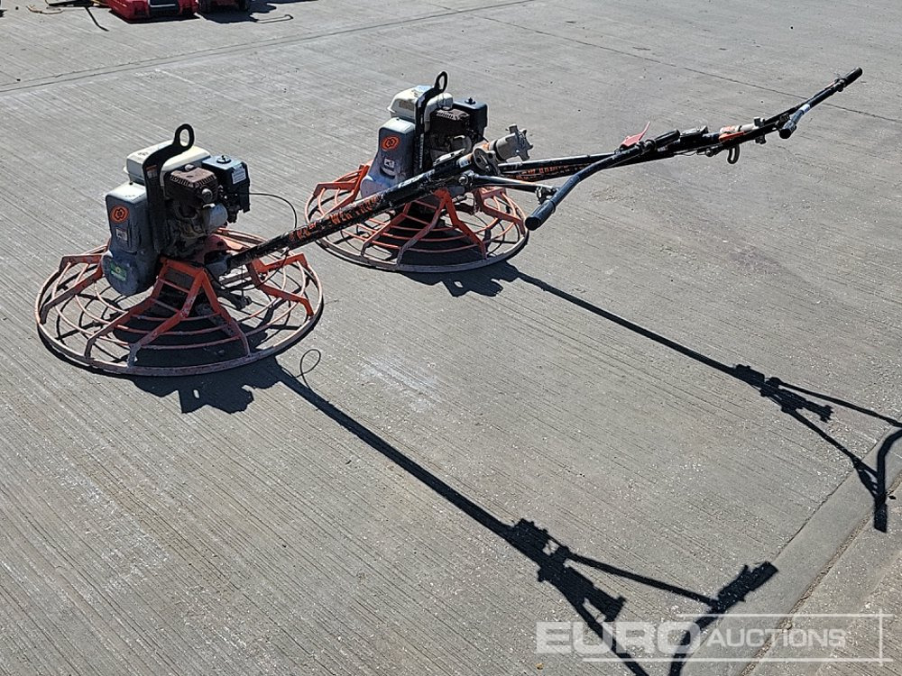 MBW Concrete Power Float, Honda Engine (2 of) - Construcción de carreteras: foto 3 MBW Concrete Power Float, Honda Engine (2 of) - Construcción de carreteras: foto 3