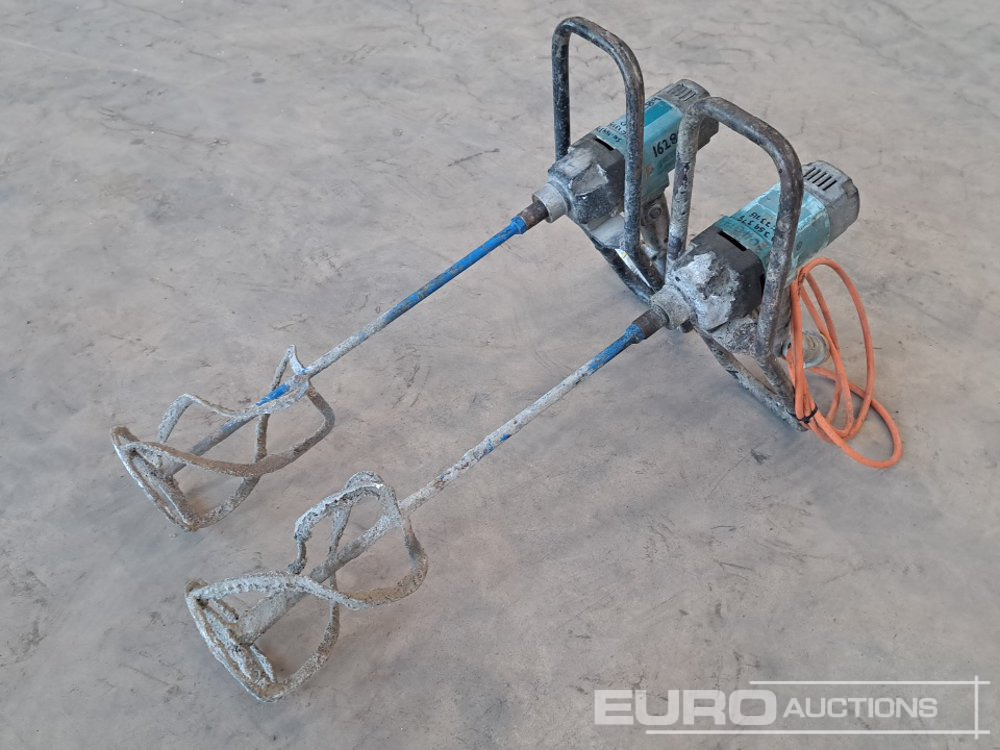 Makita 110 Volt Paddle Mixer (2 Of) - Equipo de taller: foto 1 Makita 110 Volt Paddle Mixer (2 Of) - Equipo de taller: foto 1