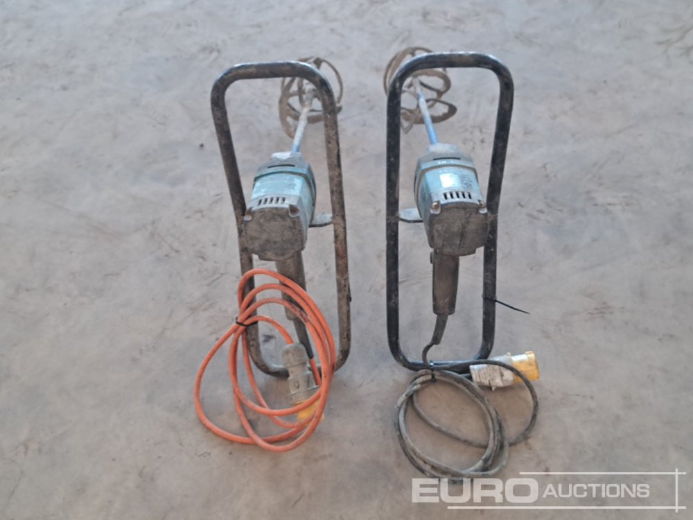 Makita 110 Volt Paddle Mixer (2 Of) - Equipo de taller: foto 4 Makita 110 Volt Paddle Mixer (2 Of) - Equipo de taller: foto 4