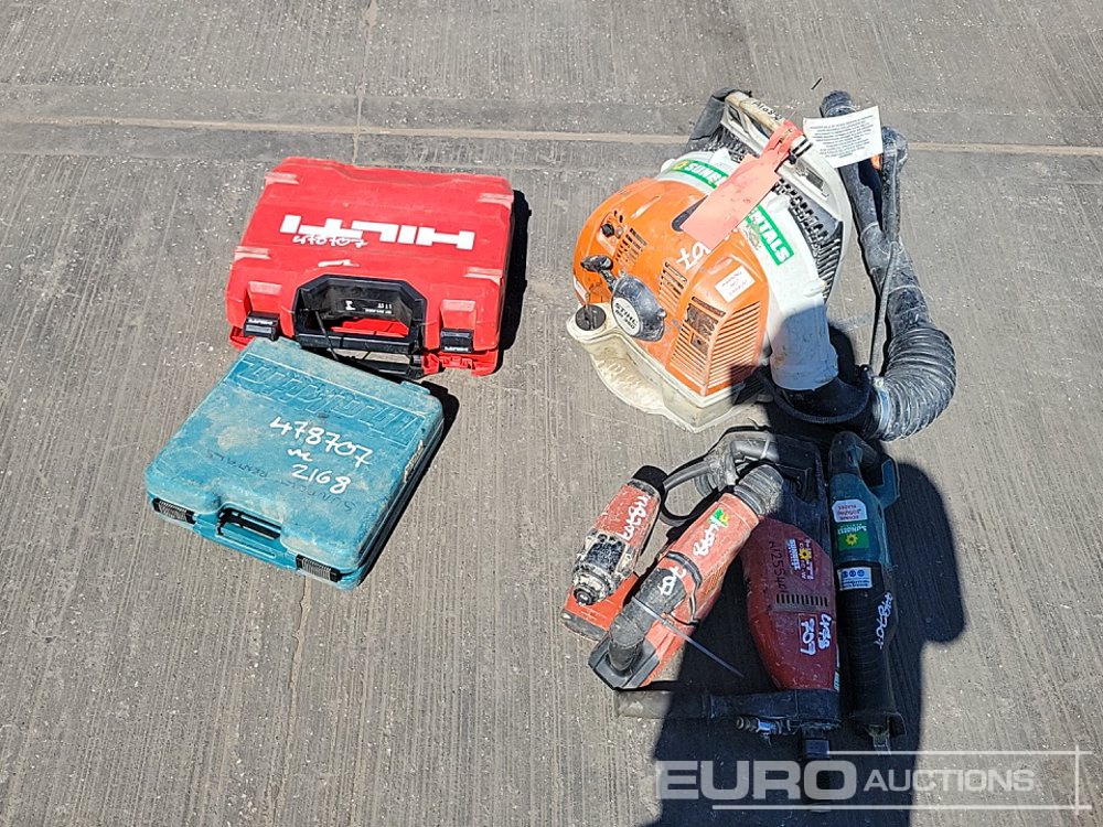 Makita Battery Reciprocating Saw, Hilti 110Volt Diamond Core Drill, Hilti Battery Hammer Drill, Hilti Battery Impact Gun, Makita 110Volt Impact Gun, Hilti Battery Drill, Stihl Petrol Backpack Leaf Blo - Equipo de construcción: foto 4 Makita Battery Reciprocating Saw, Hilti 110Volt Diamond Core Drill, Hilti Battery Hammer Drill, Hilti Battery Impact Gun, Makita 110Volt Impact Gun, Hilti Battery Drill, Stihl Petrol Backpack Leaf Blo - Equipo de construcción: foto 4