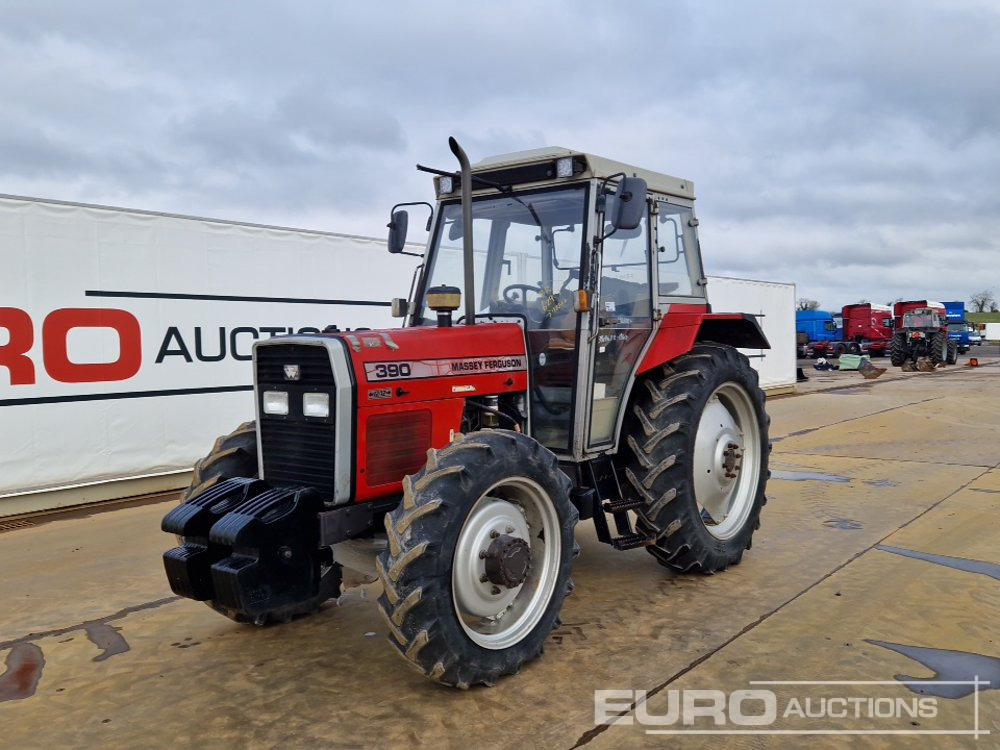 Massey Ferguson 390 - Tractor: foto 1 Massey Ferguson 390 - Tractor: foto 1