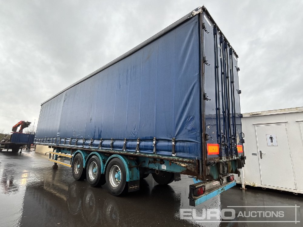 Montracon 45' Tri Axle Curtainsider Trailer, BPW Axles - Semirremolque lona: foto 3 Montracon 45' Tri Axle Curtainsider Trailer, BPW Axles - Semirremolque lona: foto 3