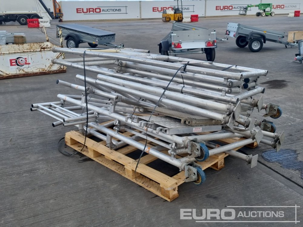 Pallet of Folding Aluminium Scaffolding - Equipo de construcción: foto 3 Pallet of Folding Aluminium Scaffolding - Equipo de construcción: foto 3