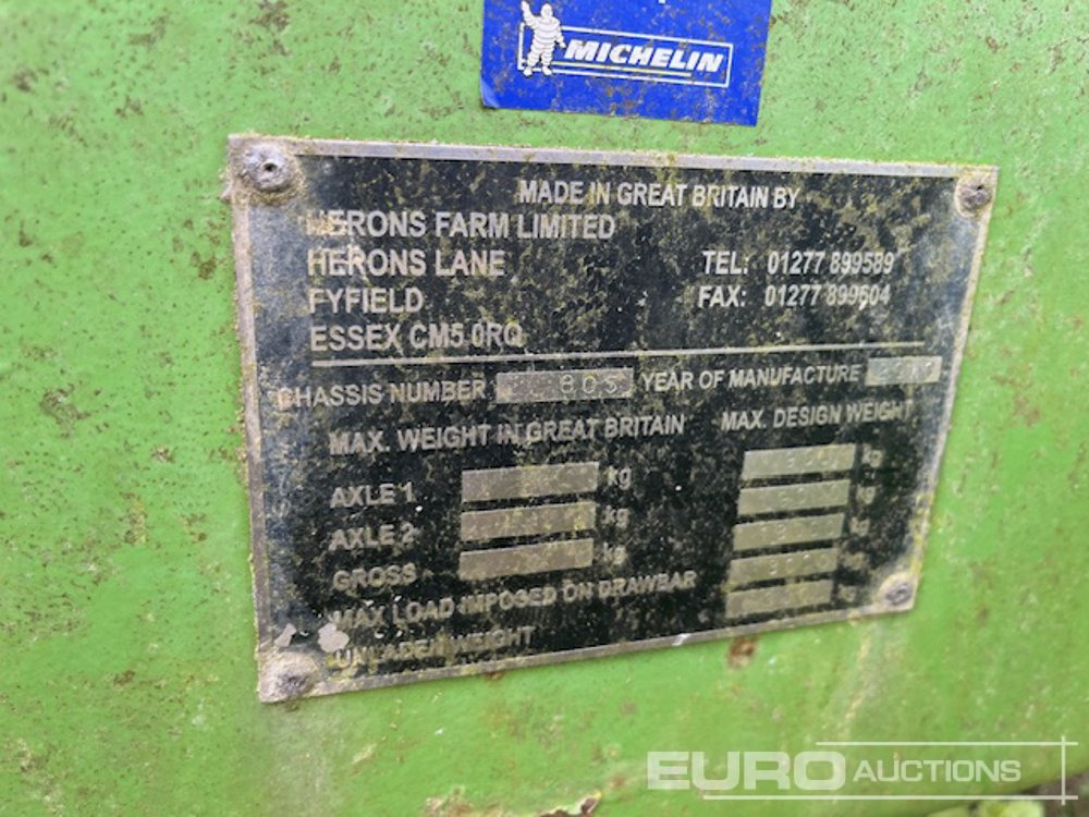 Redrock 16 Ton - Remolque agrícola: foto 4 Redrock 16 Ton - Remolque agrícola: foto 4