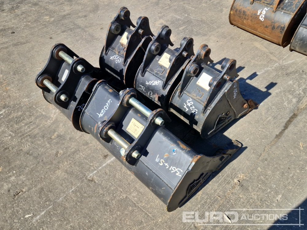 Rhinox 24", 12", 9", 9", 9" Digging Bucket 30mm Pin to suit Mini Excavator - Cazo: foto 5 Rhinox 24", 12", 9", 9", 9" Digging Bucket 30mm Pin to suit Mini Excavator - Cazo: foto 5