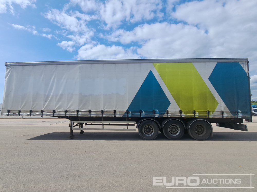 SDC 45' Tri Axle Curtainsider Trailer, BPW Axles, - Semirremolque lona: foto 2 SDC 45' Tri Axle Curtainsider Trailer, BPW Axles, - Semirremolque lona: foto 2