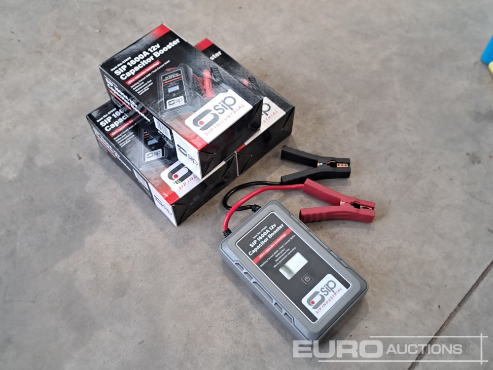 SIP 1600A 12 Volt Capacitor Booster (3 of) - Equipo de taller: foto 2 SIP 1600A 12 Volt Capacitor Booster (3 of) - Equipo de taller: foto 2