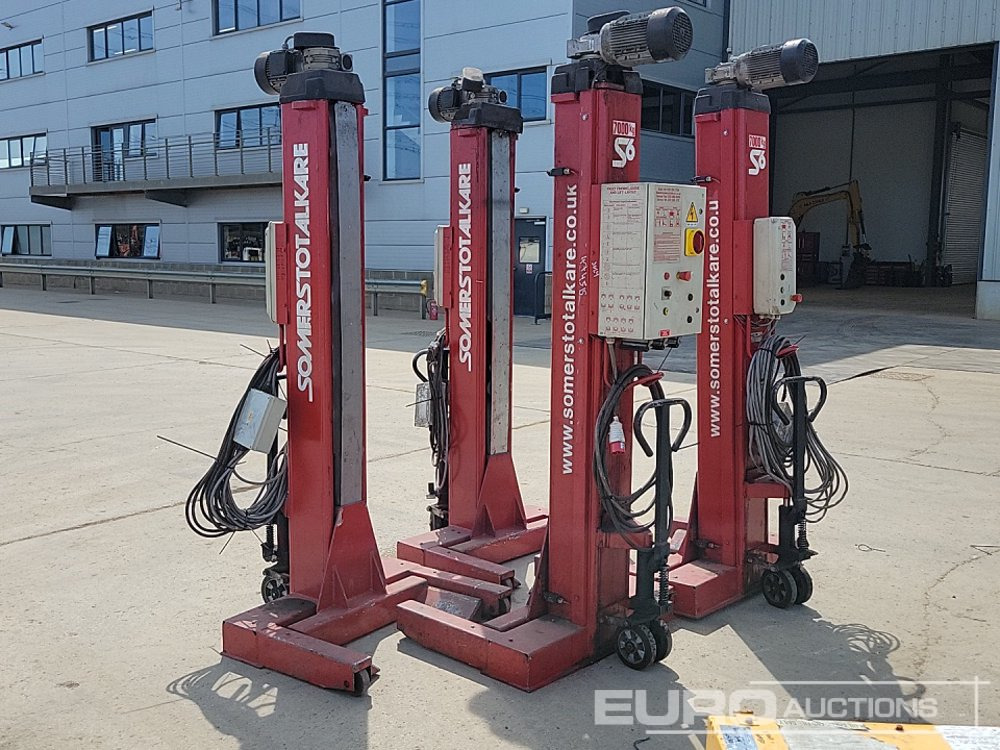 Equipo de construcción Somer 7000kg 4 Post Vehicle Lift: foto 7