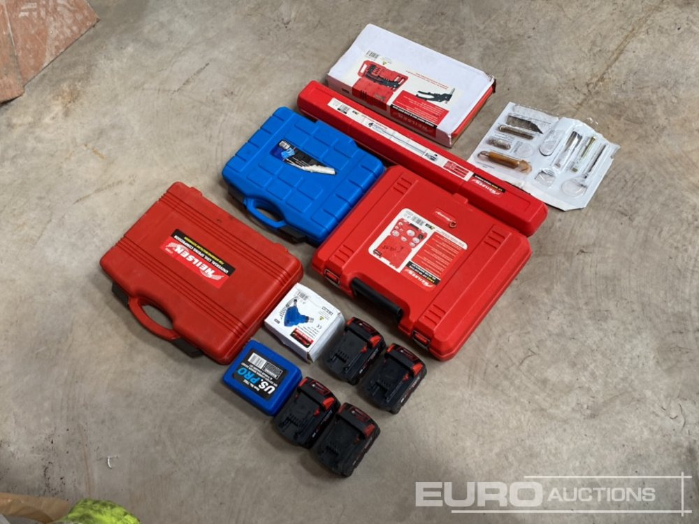 Spring Compression Set, Hose Removal Set, Oil Filter Wrench Set, Rivet Gun, Milwaukee Batterys, Palm Nailer, Torque Wrench - Equipo de taller: foto 5 Spring Compression Set, Hose Removal Set, Oil Filter Wrench Set, Rivet Gun, Milwaukee Batterys, Palm Nailer, Torque Wrench - Equipo de taller: foto 5