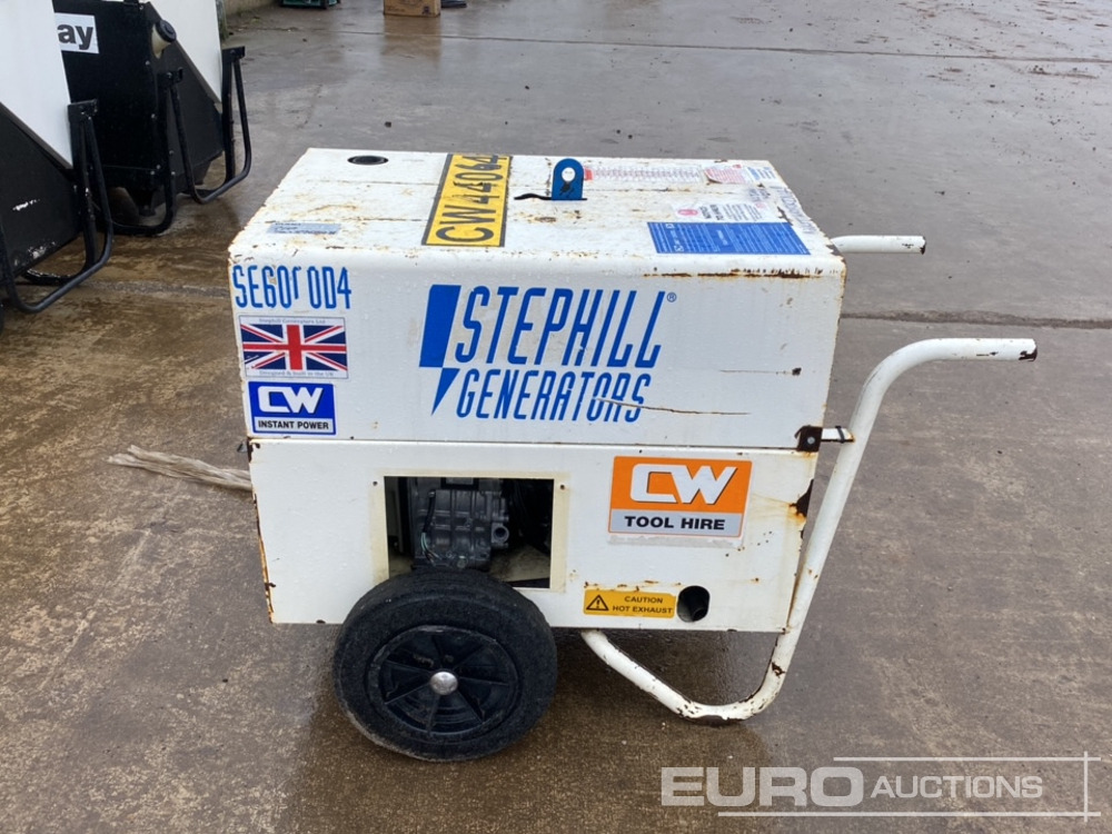 Stephill SE6000D-4 - Generador industriale: foto 2 Stephill SE6000D-4 - Generador industriale: foto 2