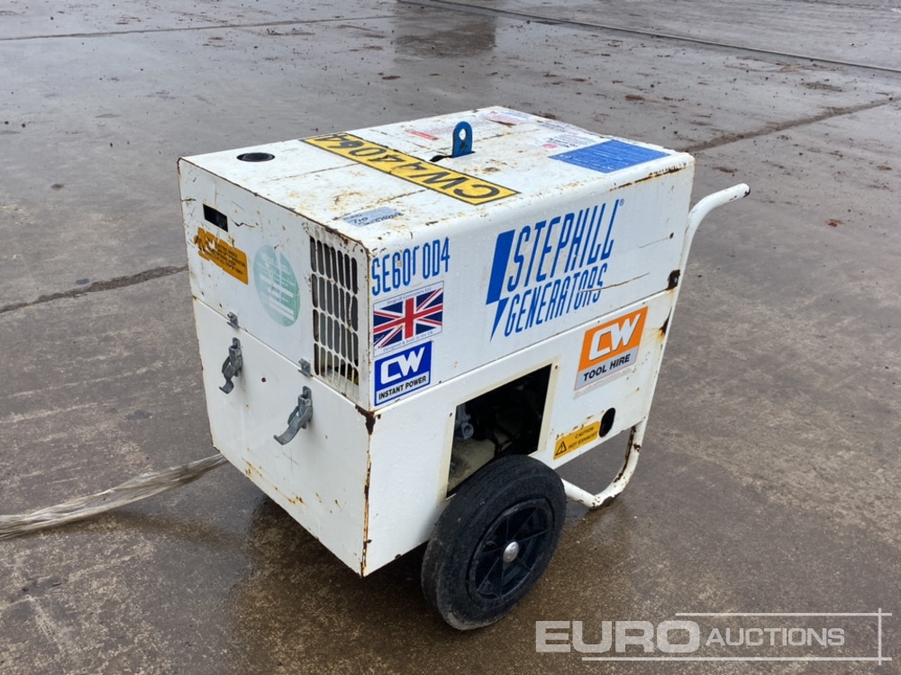 Stephill SE6000D-4 - Generador industriale: foto 1 Stephill SE6000D-4 - Generador industriale: foto 1