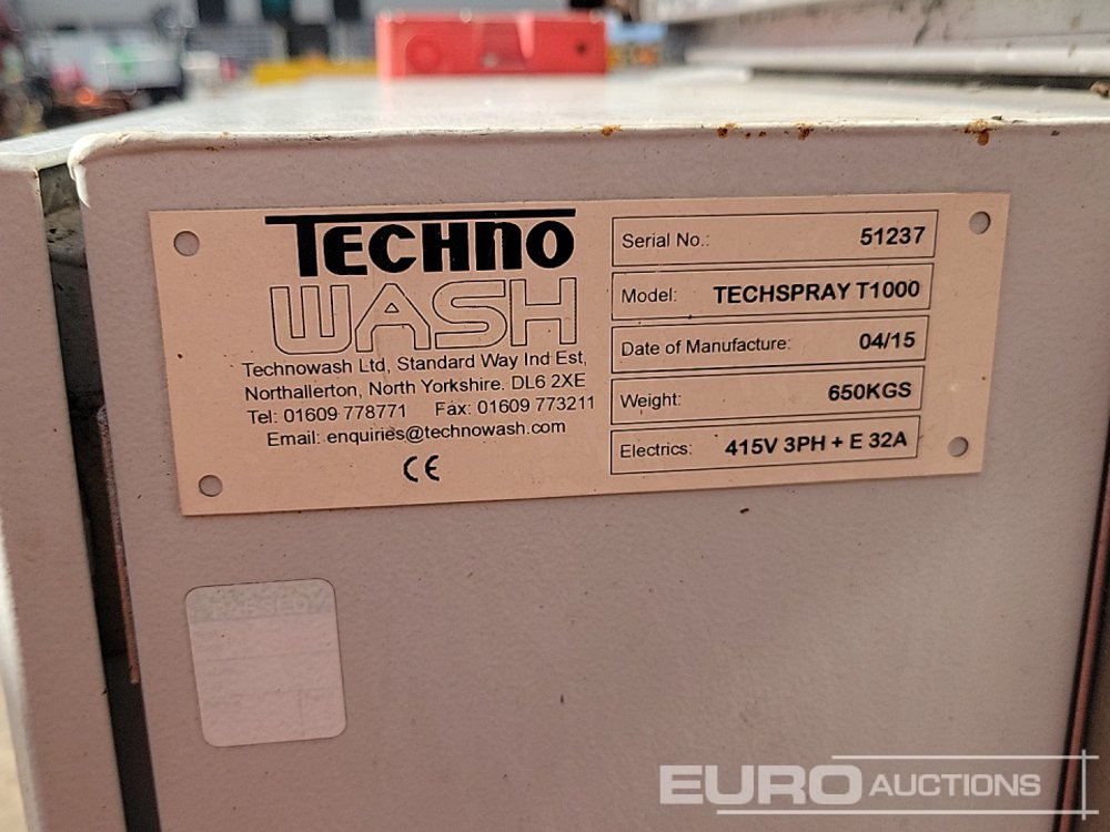 Hidrolimpiadora Techno Wash 415 Volt Industrial Washing Machine: foto 22