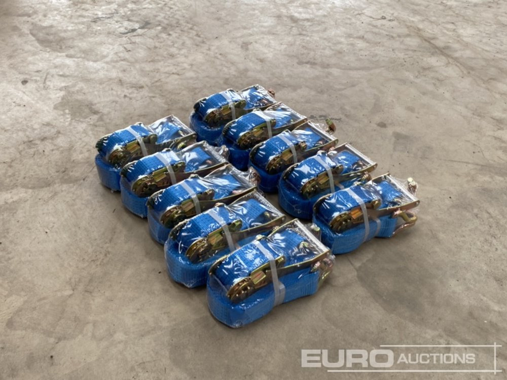 Unused 10m Ratchet Straps (10 of) - Equipo de taller: foto 1 Unused 10m Ratchet Straps (10 of) - Equipo de taller: foto 1