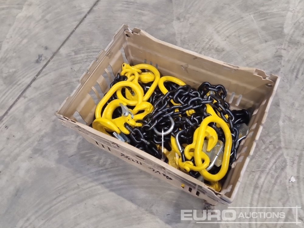 Unused 2 Leg Lifting Chain (2 of) Single Leg Lifting Chain (3 of) - Equipo de taller: foto 1 Unused 2 Leg Lifting Chain (2 of) Single Leg Lifting Chain (3 of) - Equipo de taller: foto 1