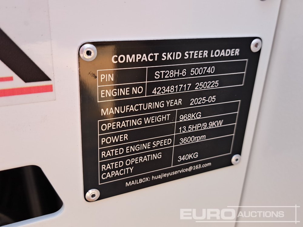 Minicargadora Unused 2025 BTTL ST28H-6: foto 31