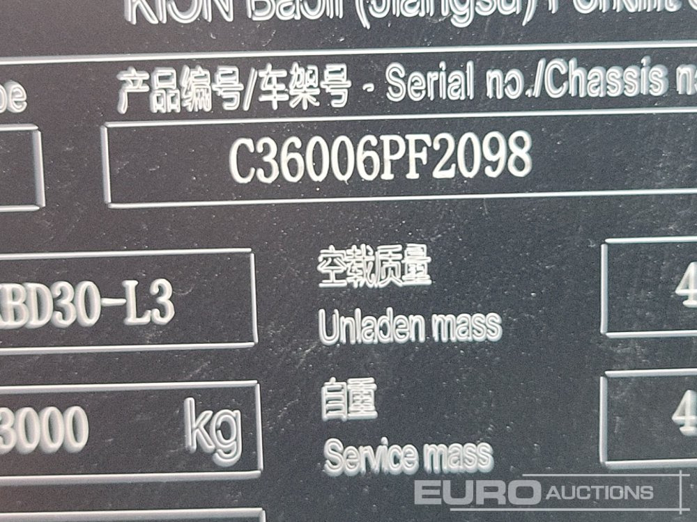 Carretilla elevadora Unused 2025 Baoli KBD30: foto 37